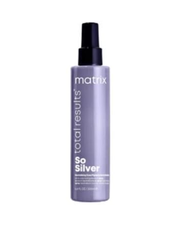 Hiuksia vaalentava sävyte Matrix Total Results So Silver Toning Spray, 200 ml hinta ja tiedot | Naamiot, öljyt ja seerumit | hobbyhall.fi