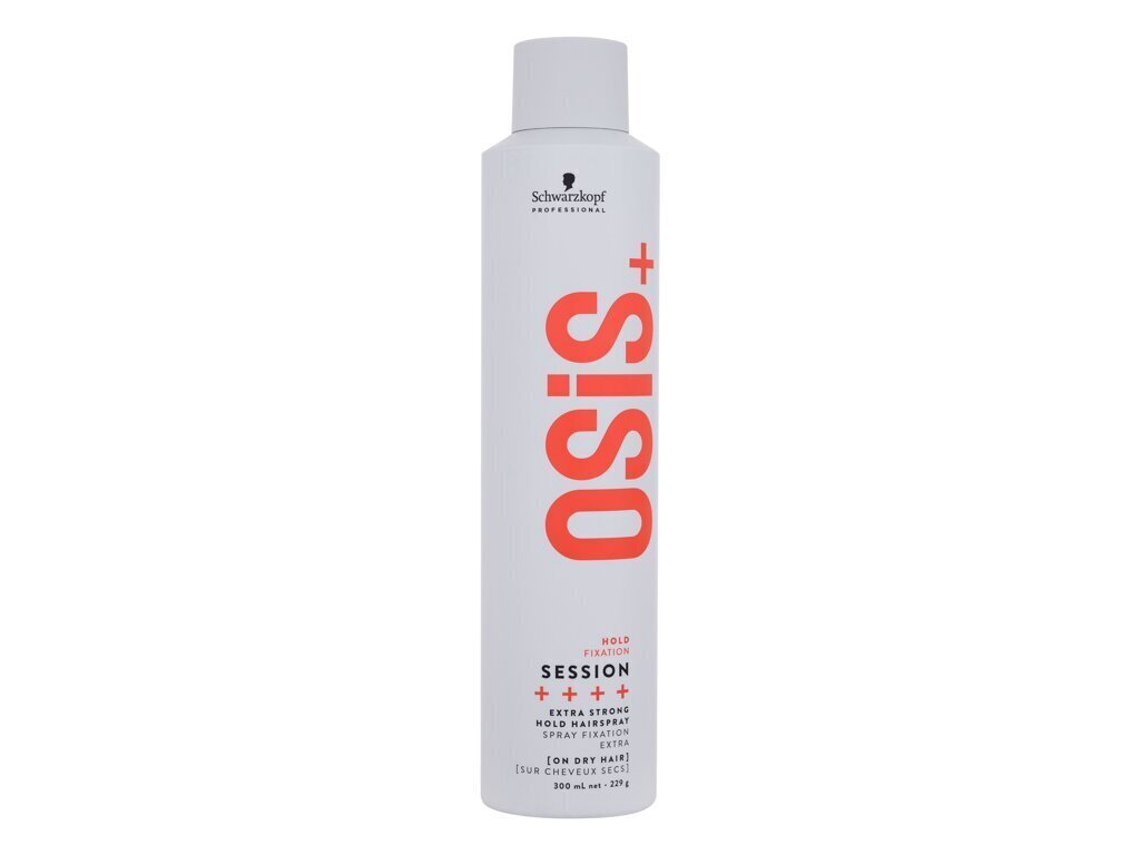 Hiuslakka Schwarzkopf Professional Osis+ Session Extra Strong Hold Spray, 300 ml hinta ja tiedot | Kampaamotuotteet | hobbyhall.fi