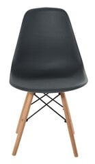 Vigo tuoli, harmaa/ruskea hinta ja tiedot | Ruokapöydän tuolit | hobbyhall.fi