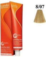 Londa Professional Demi-Permanent Colour Extra Coverage hiusväri 8/07 Blond, 60 ml hinta ja tiedot | Hiusvärit | hobbyhall.fi