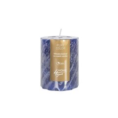 Kynttilä PURE COLOR, D6.8xH9.5cm, sininen ( tuoksuton) hinta ja tiedot | Kynttilät ja kynttilänjalat | hobbyhall.fi