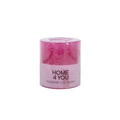 Kynttilä RASBERRY ICECREAM, D6,8xK7,2cm, vaaleanpunainen (tuoksu-vadelma) hinta ja tiedot | Kynttilät ja kynttilänjalat | hobbyhall.fi