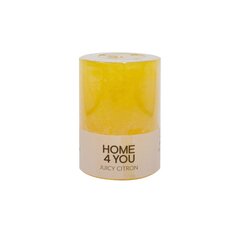 Kynttilä JUICY CITRON, D6,8xK9,5cm, vaaleankeltainen (tuoksuinen sitruuna) hinta ja tiedot | Kynttilät ja kynttilänjalat | hobbyhall.fi
