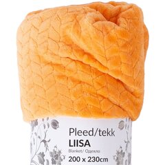 Huopa LIISA XL 200x230cm, oranssi hinta ja tiedot | Home4You Kodintekstiilit | hobbyhall.fi