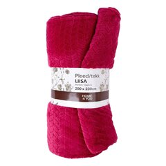 Huopa LIISA XL 200x230cm, vadelmanpunainen hinta ja tiedot | Home4You Kodintekstiilit | hobbyhall.fi