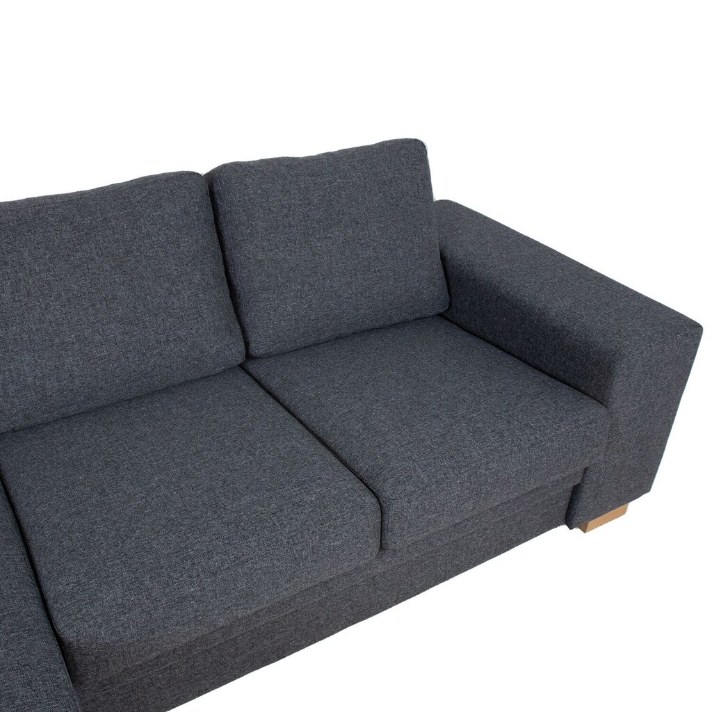Corner sofa DAGMAR dark grey hinta ja tiedot | Kulmasohvat ja divaanisohvat | hobbyhall.fi
