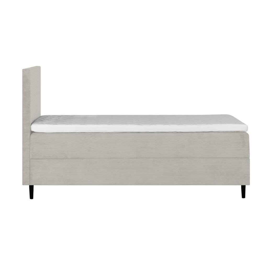 Sänky LAARA 90x200cm, beige hinta ja tiedot | Sängyt | hobbyhall.fi