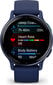 Garmin Vívoactive® 5 Metallic Navy Aluminum Bezel with Navy Case and Silicone Band hinta ja tiedot | Älykellot | hobbyhall.fi