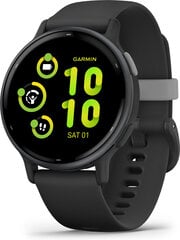 Garmin Vívoactive® 5 Slate Aluminum Bezel with Black Case and Silicone Band hinta ja tiedot | Garmin Puhelimet, älylaitteet ja kamerat | hobbyhall.fi