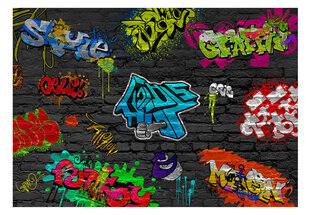 Valokuvatapetti - Graffiti wall 200x140 cm hinta ja tiedot | Valokuvatapetit | hobbyhall.fi