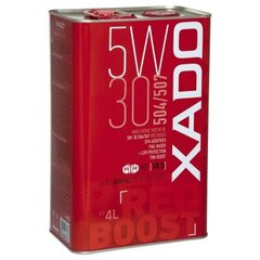 Xado Atomic Oil -moottoriöljy 5W-30 504/507 Red Boost, 4L hinta ja tiedot | Moottoriöljyt | hobbyhall.fi