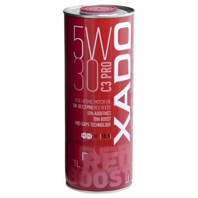 Xado Atomic Oil -moottoriöljy 5W-30 C3 PRO Red Boost, 1L