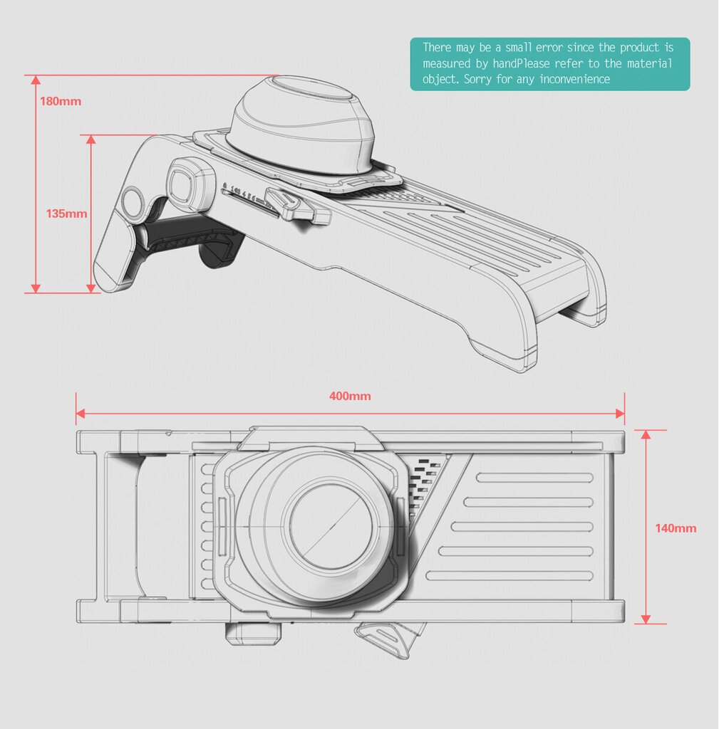 Monitoimivihannesleikkuri LIVMAN LM-001 hinta ja tiedot | Keittiövälineet | hobbyhall.fi