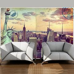 Valokuvatapetti - Postcard from New York 100x70 cm hinta ja tiedot | Valokuvatapetit | hobbyhall.fi