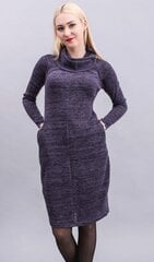 Neulottu mekko, violetti hinta ja tiedot | Mekot | hobbyhall.fi