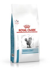 Royal Canin Veterinary Cat Derma Skin Skin takki kissoille steriloinnin/kastraation jälkeen, 1,5 kg hinta ja tiedot | Kissan kuivaruoka | hobbyhall.fi