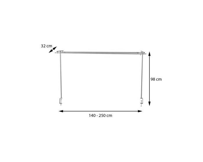 Koristeelliset tikkaat pöydän koristeluun 98x140cm hinta ja tiedot | Tikkaat | hobbyhall.fi