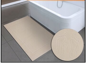 Kylpyhuoneen matto 50x70cm hinta ja tiedot | Isot matot | hobbyhall.fi