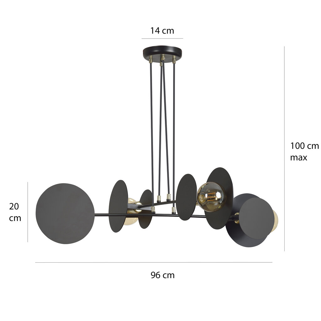 Valaisin Emibig Idea 4 hinta ja tiedot | Riippuvalaisimet | hobbyhall.fi