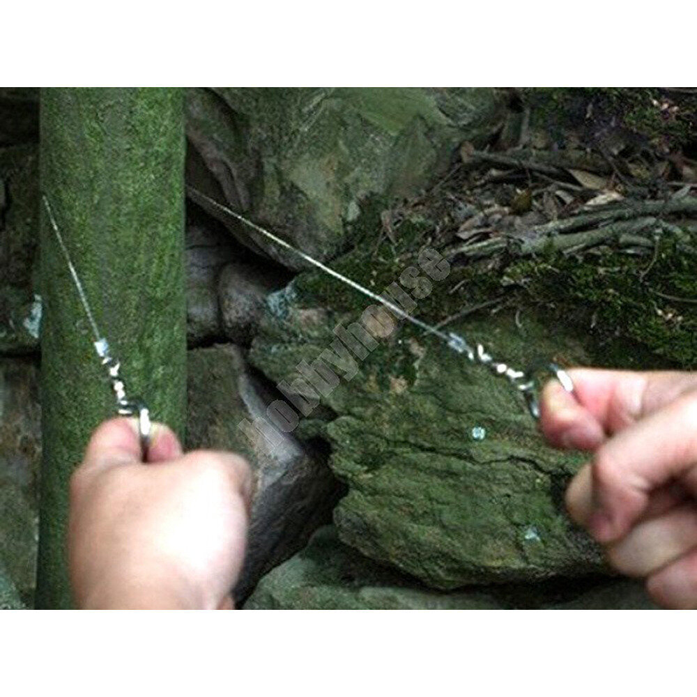 Survival Hand Wire-String Saw hinta ja tiedot | Muut urheiluvälineet | hobbyhall.fi