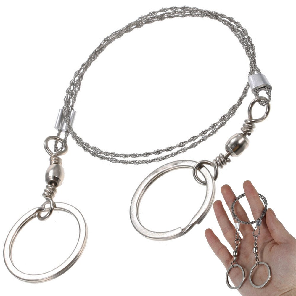 Survival Hand Wire-String Saw hinta ja tiedot | Muut urheiluvälineet | hobbyhall.fi