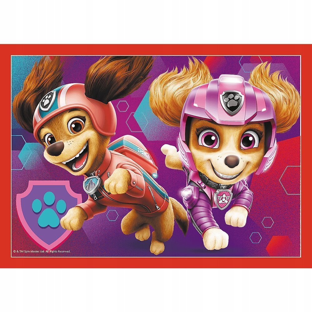 4-osainen palapeli Paw Patrol, 207 osaa hinta ja tiedot | Palapelit | hobbyhall.fi