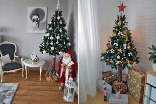 Joulukuusi 3D 160 cm hinta ja tiedot | Joulukuuset ja kranssit | hobbyhall.fi