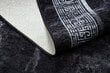 MIRO 51278.810 matto Marmori, kreikkalainen liukumaton - musta / valkoinen hinta ja tiedot | Isot matot | hobbyhall.fi