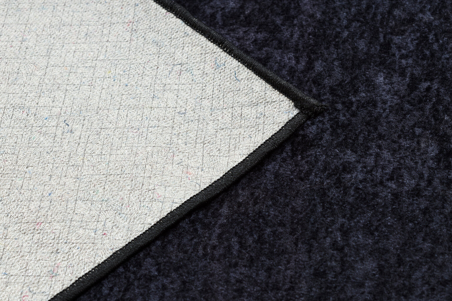 MIRO 52025.802 matto Marmori, geometrinen liukumaton - musta hinta ja tiedot | Isot matot | hobbyhall.fi