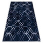 MIRO 51805.802 matto geometrinen, säleikkö liukumaton - sininen hinta ja tiedot | Isot matot | hobbyhall.fi
