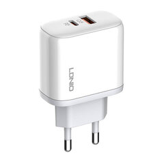 Seinälaturi LDNIO A2526C USB, USB-C 45W seinä + MicroUSB kaapeli hinta ja tiedot | Puhelimen laturit | hobbyhall.fi