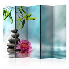 Sermi - Water Lily and Zen Stones II [Room Dividers] hinta ja tiedot | Sermit ja tilanjakajat | hobbyhall.fi