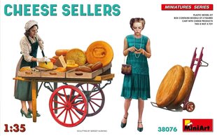 Liimattava malli MiniArt 38076 Cheese Sellers 1/35 hinta ja tiedot | Koottavat pienoismallit | hobbyhall.fi