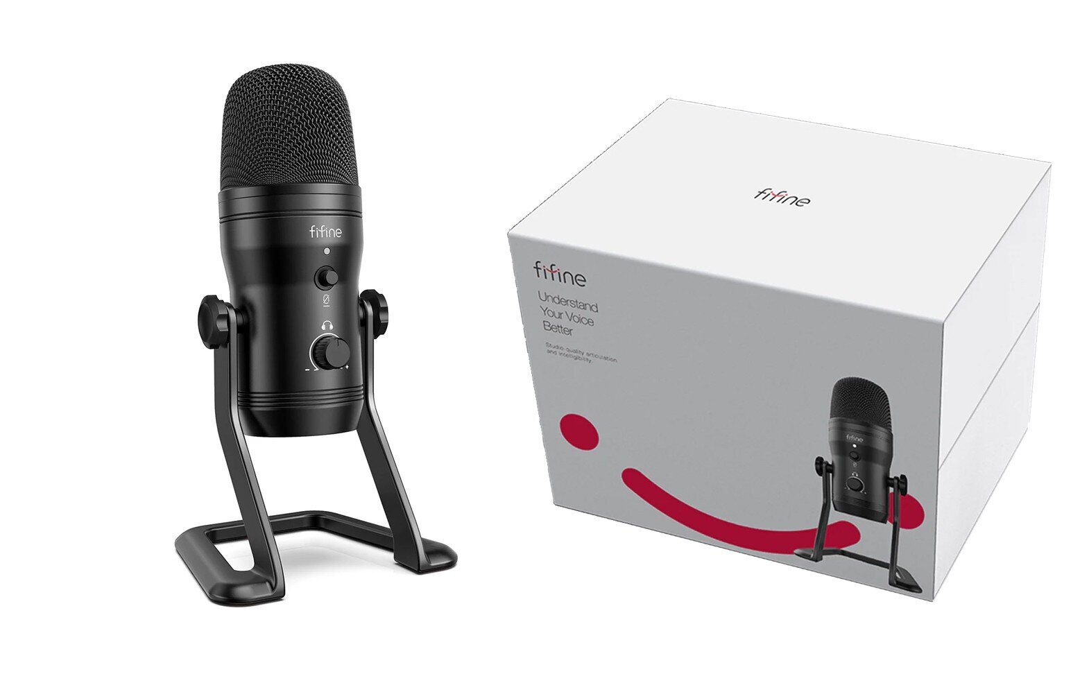 Kiinteä mikrofoni Fifine K690 USB hinta ja tiedot | Mikrofonit | hobbyhall.fi