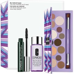 Clinique Makeup Set lahjasetti: ripsiväri 7 ml + meikinpoistoaine 50 ml + luomivärit hinta ja tiedot | Kasvojen puhdistusaineet | hobbyhall.fi