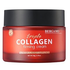 Kiinteyttävä kasvovoide Bergamo Triple Collagen Firming, 50 g. hinta ja tiedot | Bergamo Hajuvedet ja kosmetiikka | hobbyhall.fi