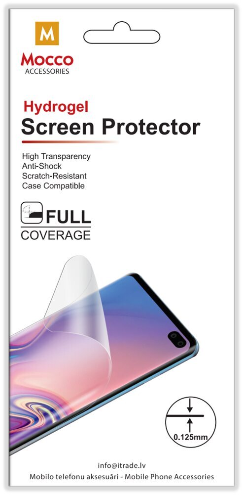 Mocco Premium Hydrogel Film for smartphone Xiaomi Redmi Note 12 hinta ja tiedot | Näytönsuojakalvot ja -lasit | hobbyhall.fi