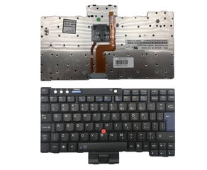 Kannettavan tietokoneen näppäimistö Lenovo: IBM ThinkPad X60, X60S, X61, X61S hinta ja tiedot | Komponenttien lisätarvikkeet | hobbyhall.fi