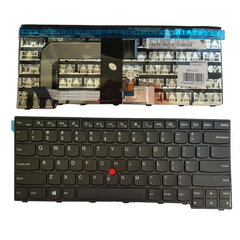 Kannettavan tietokoneen näppäimistö Lenovo ThinkPad T460P, T460S-sarja, TrackPointilla hinta ja tiedot | Komponenttien lisätarvikkeet | hobbyhall.fi
