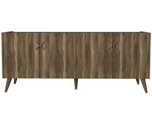 Senkki Kalune Design Wood, ruskea/harmaa hinta ja tiedot | Lipastot | hobbyhall.fi