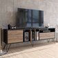 TV-taso Kalune Design Mistico 180 cm, ruskea/musta hinta ja tiedot | TV-tasot | hobbyhall.fi
