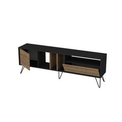 TV-taso Kalune Design Mistico 180 cm, ruskea/musta hinta ja tiedot | TV-tasot | hobbyhall.fi