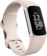 Fitbit Charge 6 Porcelain GA05185-GB hinta ja tiedot | Aktiivisuusrannekkeet | hobbyhall.fi