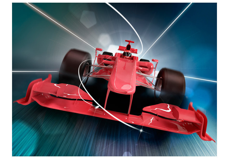 Valokuvatapetti - Formula 1 auto 200x154 cm hinta ja tiedot | Valokuvatapetit | hobbyhall.fi