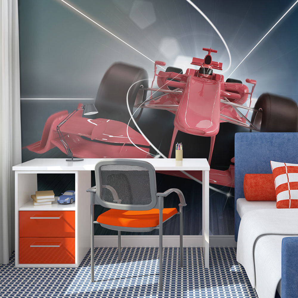 Valokuvatapetti - Formula 1 auto 200x154 cm hinta ja tiedot | Valokuvatapetit | hobbyhall.fi