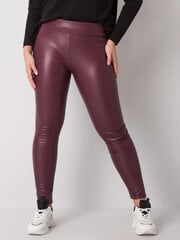 Naisten Burgundy Leggingsit hinta ja tiedot | Naisten vapaa-ajan housut | hobbyhall.fi