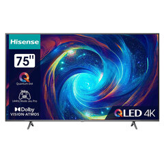 Hisense 75E7KQ PRO hinta ja tiedot | Televisiot | hobbyhall.fi