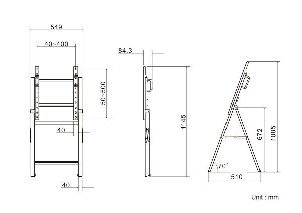 Multibrackets MB-5280 32-65" hinta ja tiedot | TV-seinätelineet | hobbyhall.fi