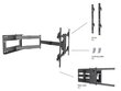 Multibrackets MB-6539 42-75" hinta ja tiedot | TV-seinätelineet | hobbyhall.fi