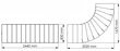 Modulaarinen portaikko Comfort Top Minka.Musta/Pyökki. Korkeus 312 cm. hinta ja tiedot | Portaat | hobbyhall.fi